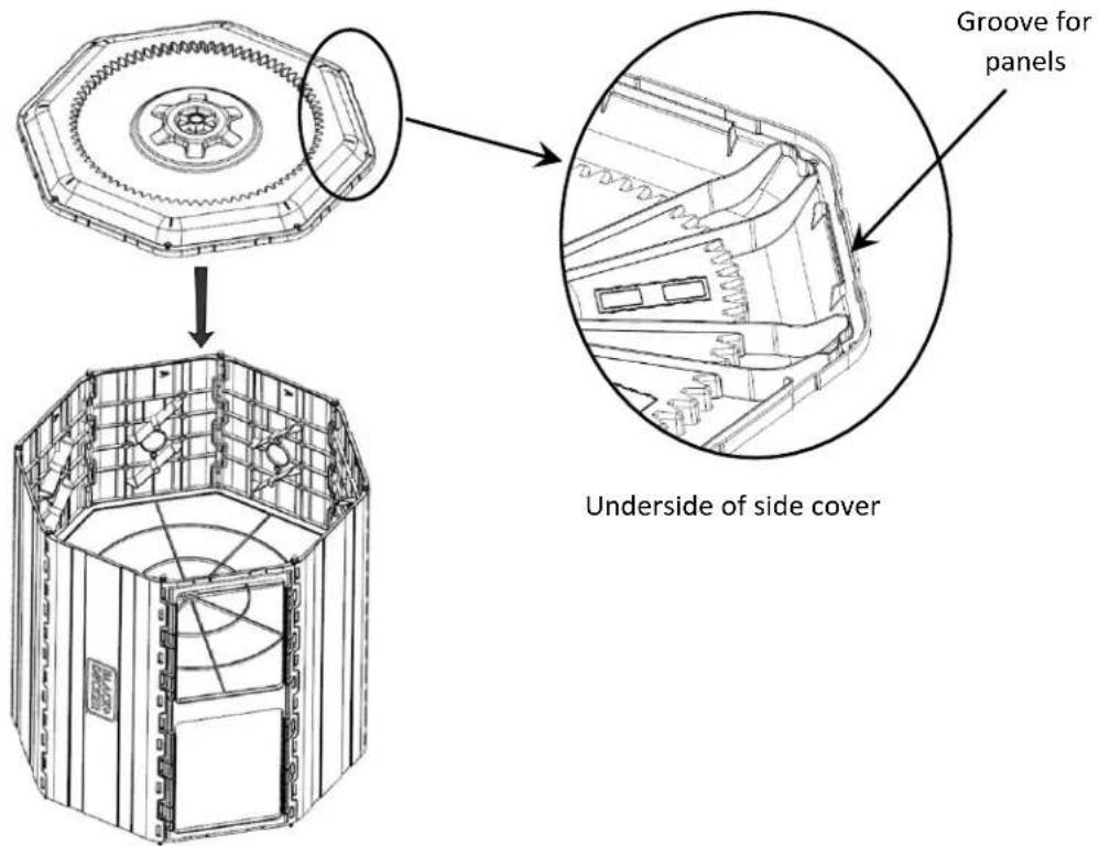 BLACK & DECKER BDSTGA9701 - Section 1: Assemble the Composter Barrel - 20