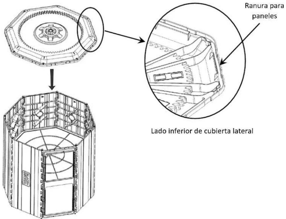 BLACK & DECKER BDSTGA9701 - Sección 1: Ensamble de Barril de Compostador - 13