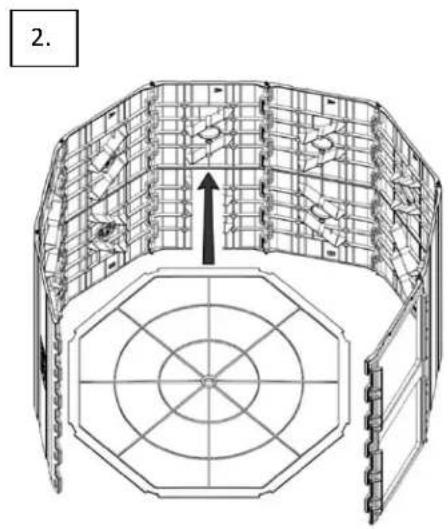 BLACK & DECKER BDSTGA9701 - Section 1: Assemble the Composter Barrel - 14
