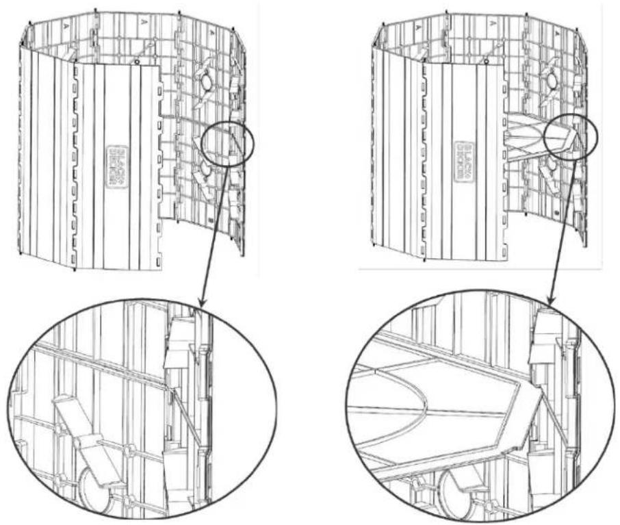 BLACK & DECKER BDSTGA9701 - Sección 1: Ensamble de Barril de Compostador - 11
