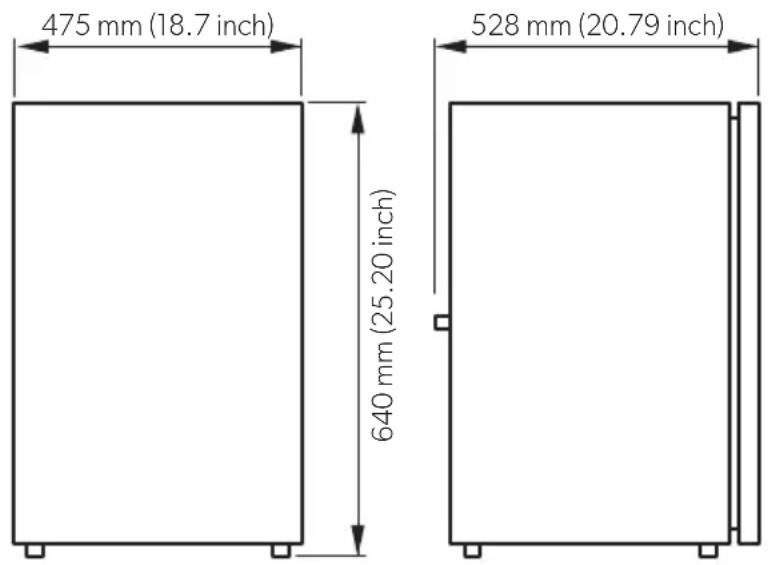 DOMETIC CRX 80U - Compressor refrigerator - 25