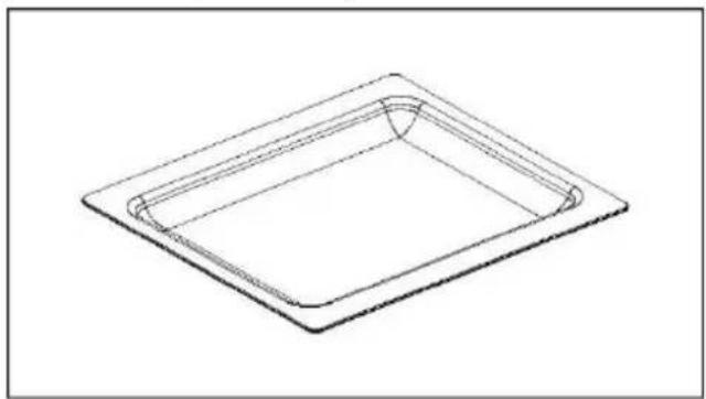 HOOVER HO4MWM9G6NQB - Bandeja de cristal para microondas - 1