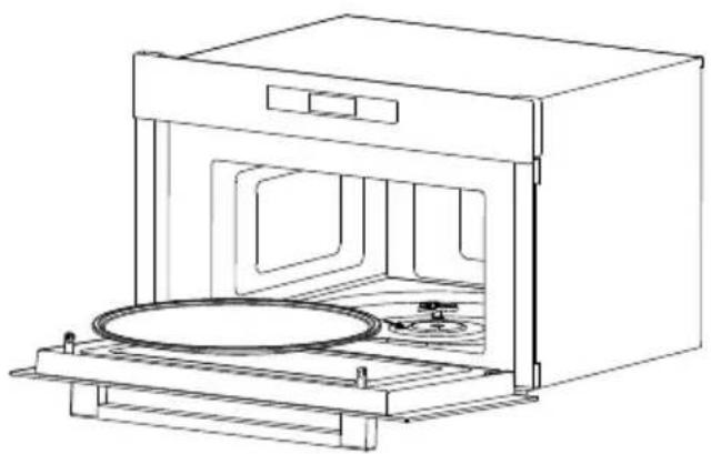 HAIER H38DMWID26NB - TURNTABLE INSTALLATION - 2