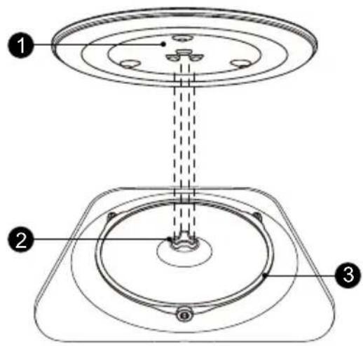 HAIER H38DMWID26NB - INSTALAÇÃO DO PRATO GIRATÓRIO - 1