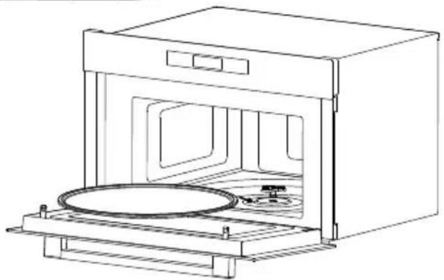 HAIER H38DMWID26NX - DREHTELLER-MONTAGE - 2