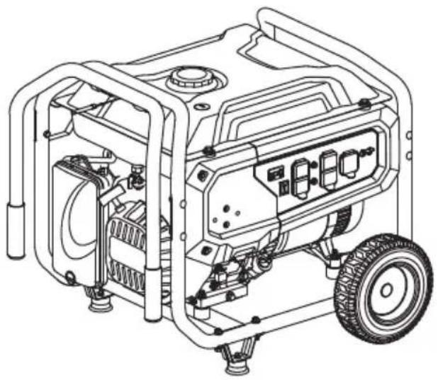 Generac G0076720 - GP Series Portable Generator - 1