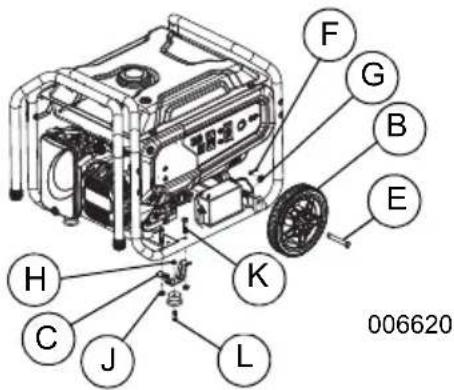 Generac G0076760 - AVERTISSEMENT - 1