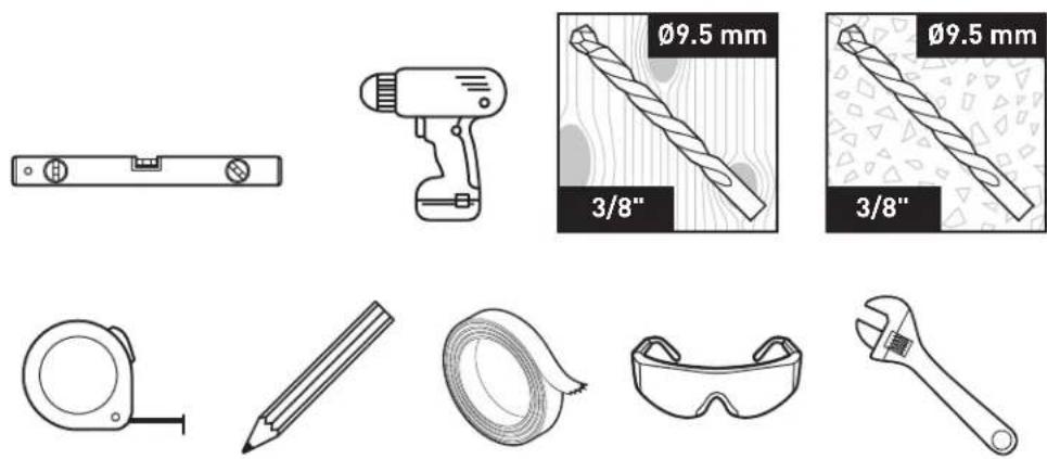 Thor TBR24U-LH - Outils Nécessaires - 1