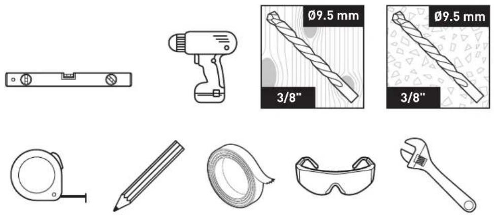 Thor TBR24U-LH - Tools needed - 1