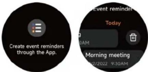 Prixton SWB33 - Event reminder - 1