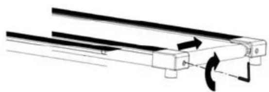 Prixton Run Fit Cardio RF250 - BELT ADJUSTMENT - 1