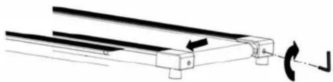 Prixton Run Fit Cardio RF250 - BELT ADJUSTMENT - 3