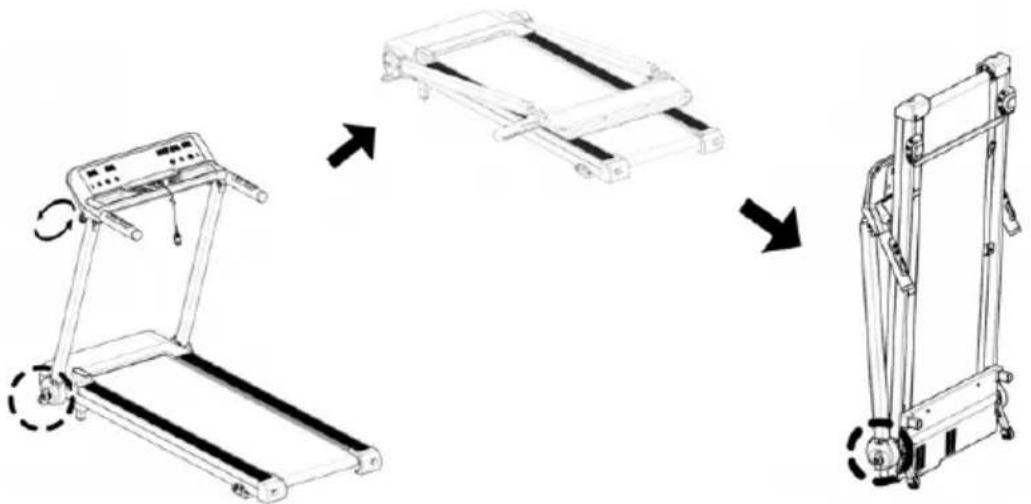 Prixton Run Fit Cardio RF250 - HEBEN DES LAUFBANDS - 1