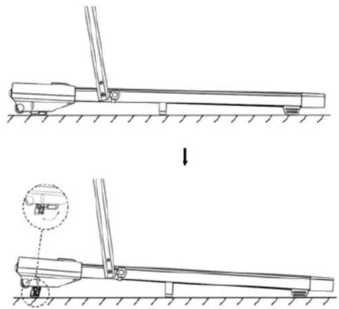 Prixton Run Fit Compact RF110 - INSTRUCTIONS POUR L'INCLINAISON : - 1
