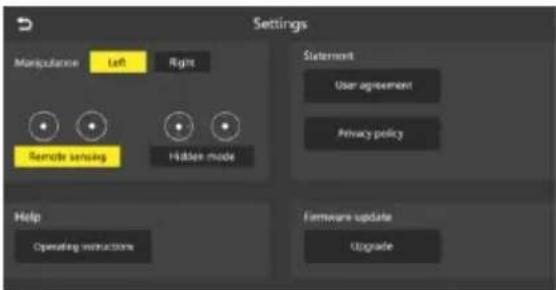 Prixton Delta - Configurações de conexão: - 2