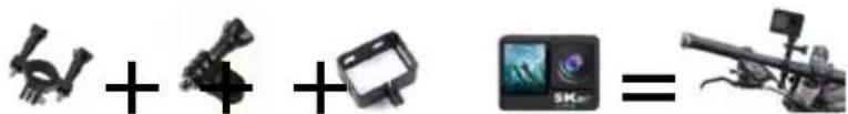 Prixton DV670 - Mounting Your Camera - 8