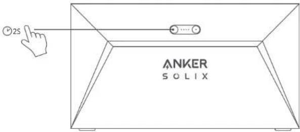Anker SOLIX Solarbank E1600 - Power On - 1