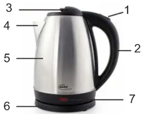 ELTA WK-1800.1 - TEILEBESCHREIBUNG - 1