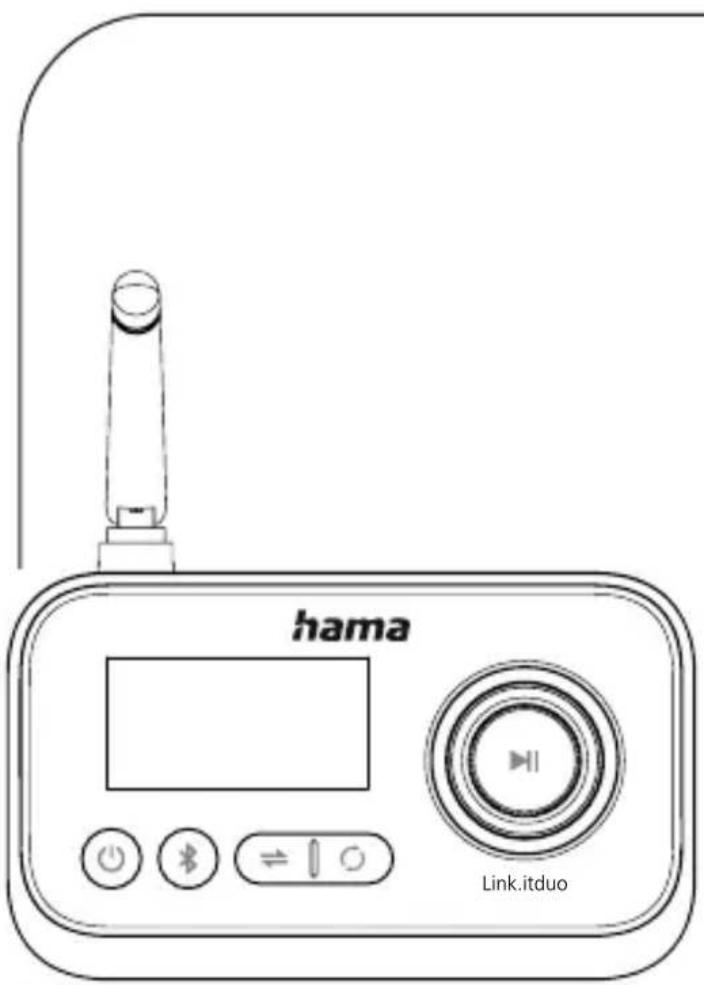 HAMA 205322 - Bluetooth®-Audio-Sender/ Empfänger - 1