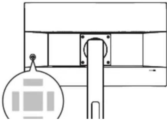MSI PRO MP245V - Bouton de navigation - 1