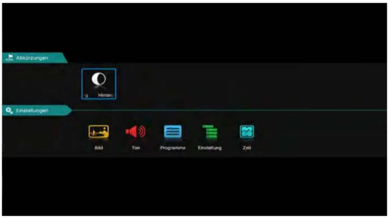 MEGASAT Royal Line IV 32 Smart - Main menu - 1