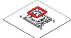 Noctua NF-A14x25r G2 PWM - Application de la pâte thermique - 1