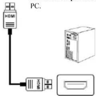 Titan Army P2510H - Interface HDMI - 2