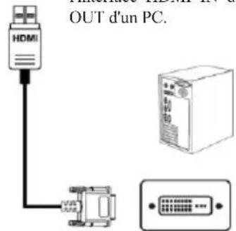 Titan Army P2510H - Interface HDMI - 4