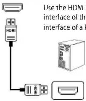 Titan Army P2510S - HDMI interface - 1