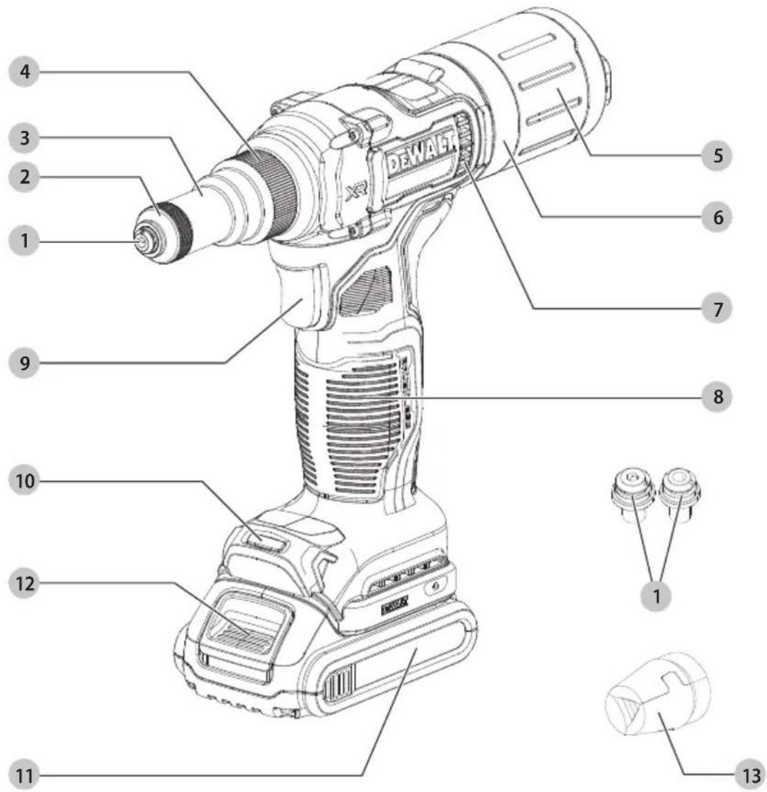 DEWALT DCF414 - 1
