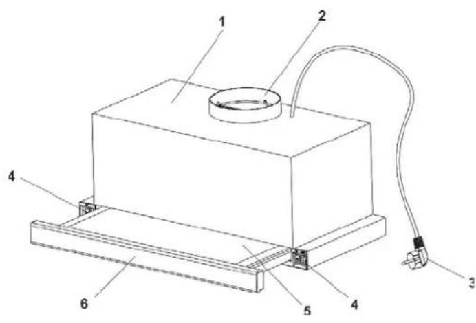 Gurari GCH B 135 IS 60 N - Teilebezeichnung - 1