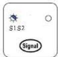 Yard Force Classic 500B - LED signal indicator on docking station - 3