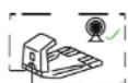 Yard Force Classic 500B - LED signal indicator on docking station - 2