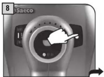 PHILIPS Saeco 10001606 - STARTING THE MACHINE - 8