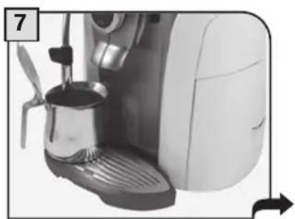 PHILIPS Saeco 10001606 - STARTING THE MACHINE - 7