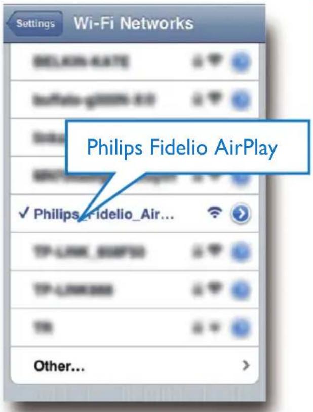 PHILIPS AD6000W - Option 1 : utilisez votre iPod touch/iPhone/iPad - 2