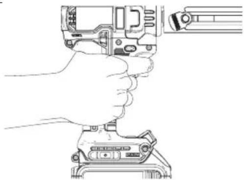 DEWALT DCE151 - Proper Hand Position (Fig. E) - 1