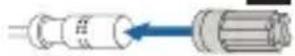 AKG HC 81 MD - Attaching the ear hook microphone - 2