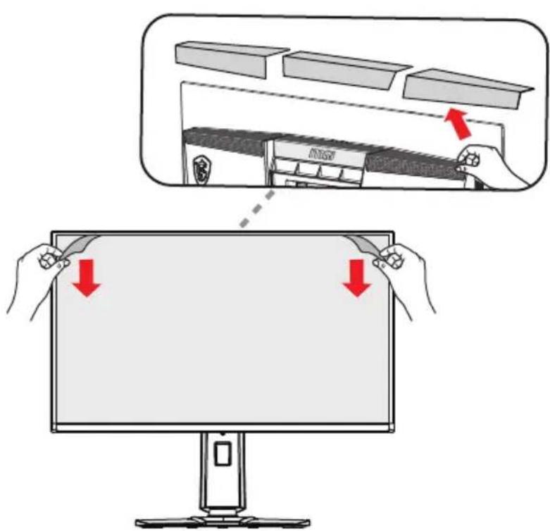 MSI MAG 271QPX QD-OLED E2 - Connexion de l' écran au PC - 2