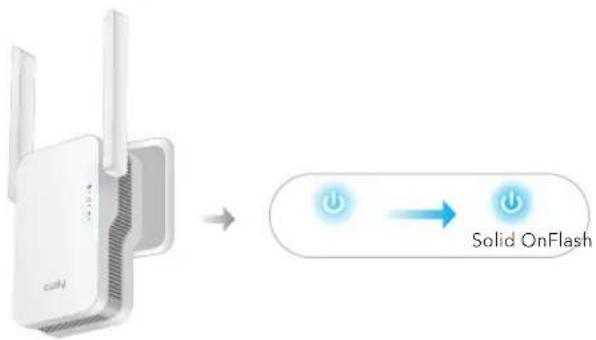 Cudy WU1400 - Method One: Using WPS Button(EN) - 1