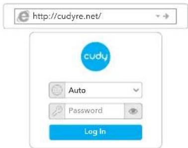 Cudy WU1400 - Methode 2: Verwenden des Webbrowsers - 3