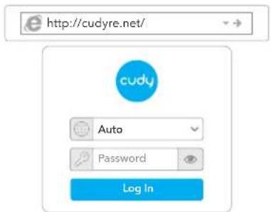 Cudy WU1400 - Method Two: Using Web browser - 4