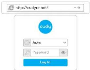 Cudy WU1400 - Método dos: uso del navegador web - 3