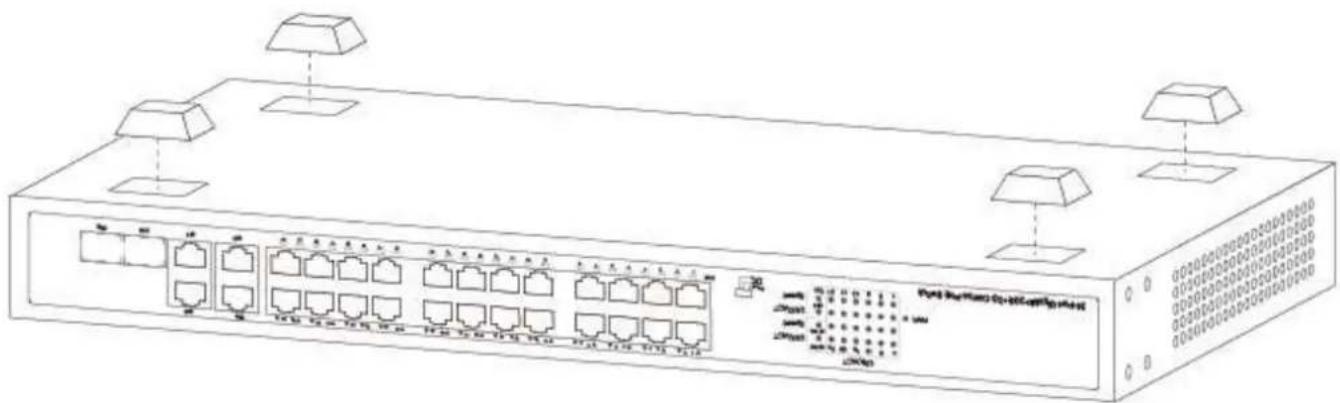 Cudy GS1028PS2 - Desktop Installation - 1