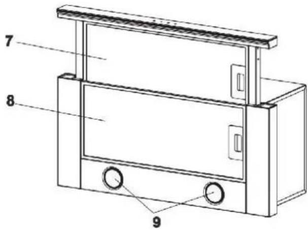 Gurari GCH B 117 - Parts of the hood - 2
