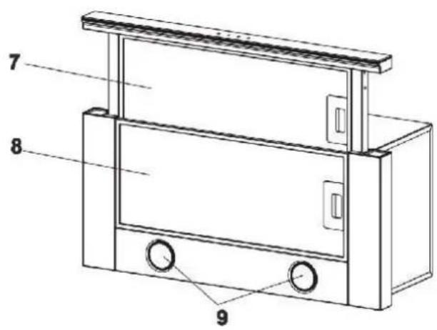 Gurari GCH B 117 - Parti della cappa - 2