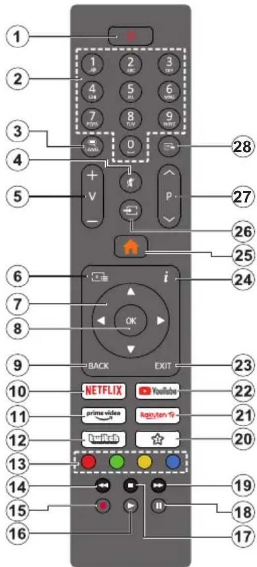 TECHNISAT TechniVision HD24B - Remote Control - 1
