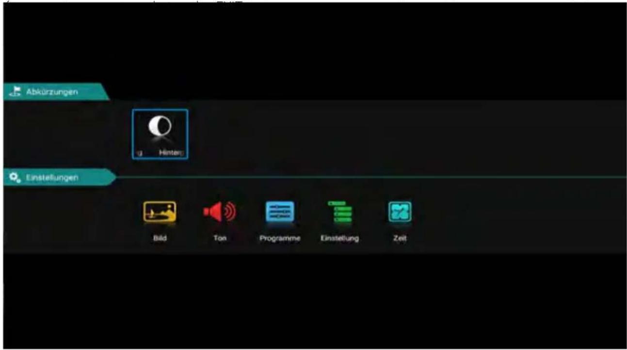 MEGASAT Royal Line IV 19 Smart - Menu principal - 1