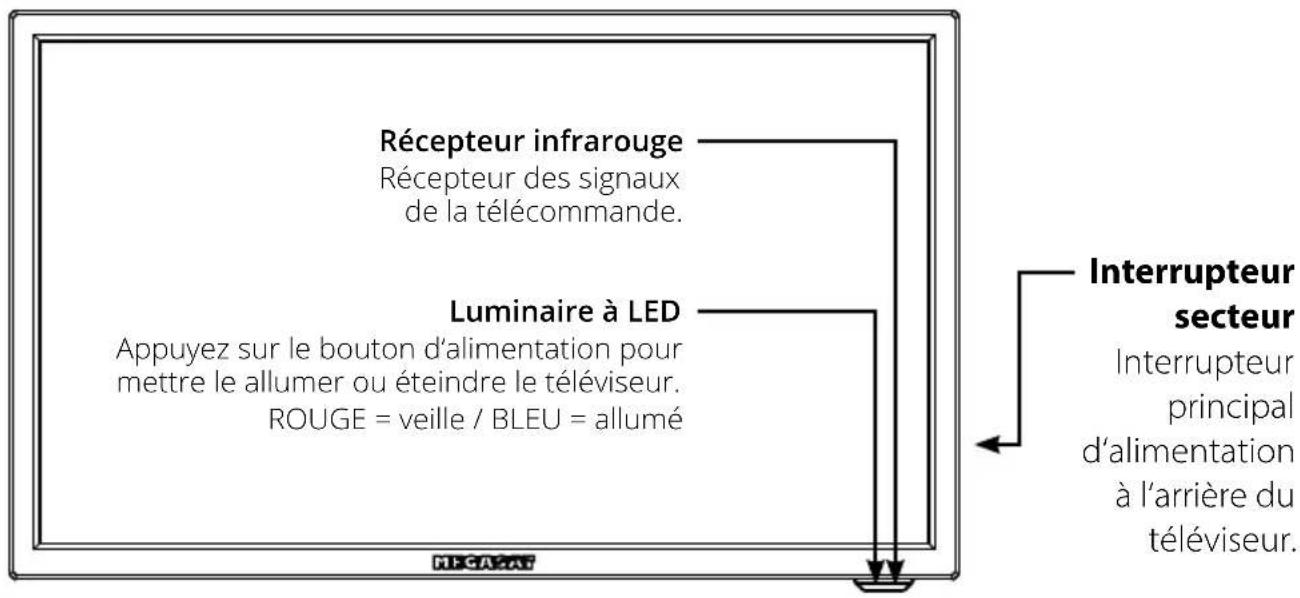 MEGASAT Royal Line IV 22 Smart - Vue de face - 1