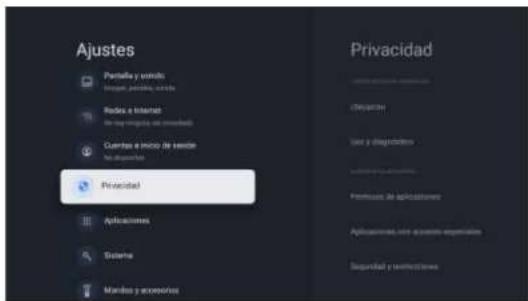 SYLVOX PT16A0KGGB - Privacidad - 1